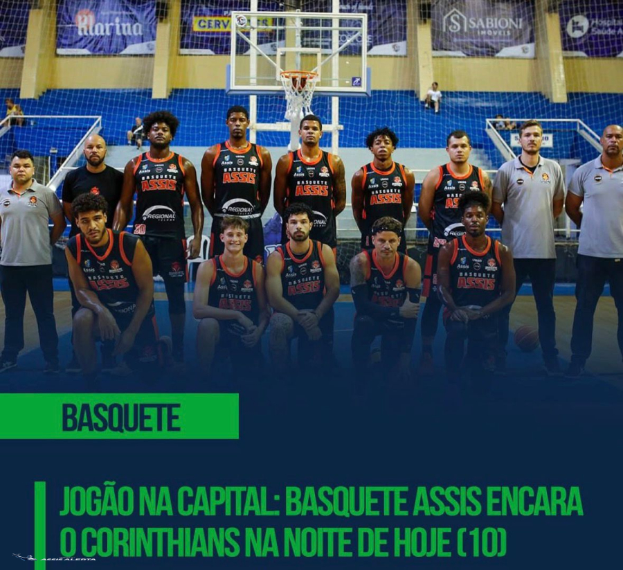 Assis Basquete faz jogo disputado, mas é superado pelo Corinthians por 85 a 83 em São Paulo