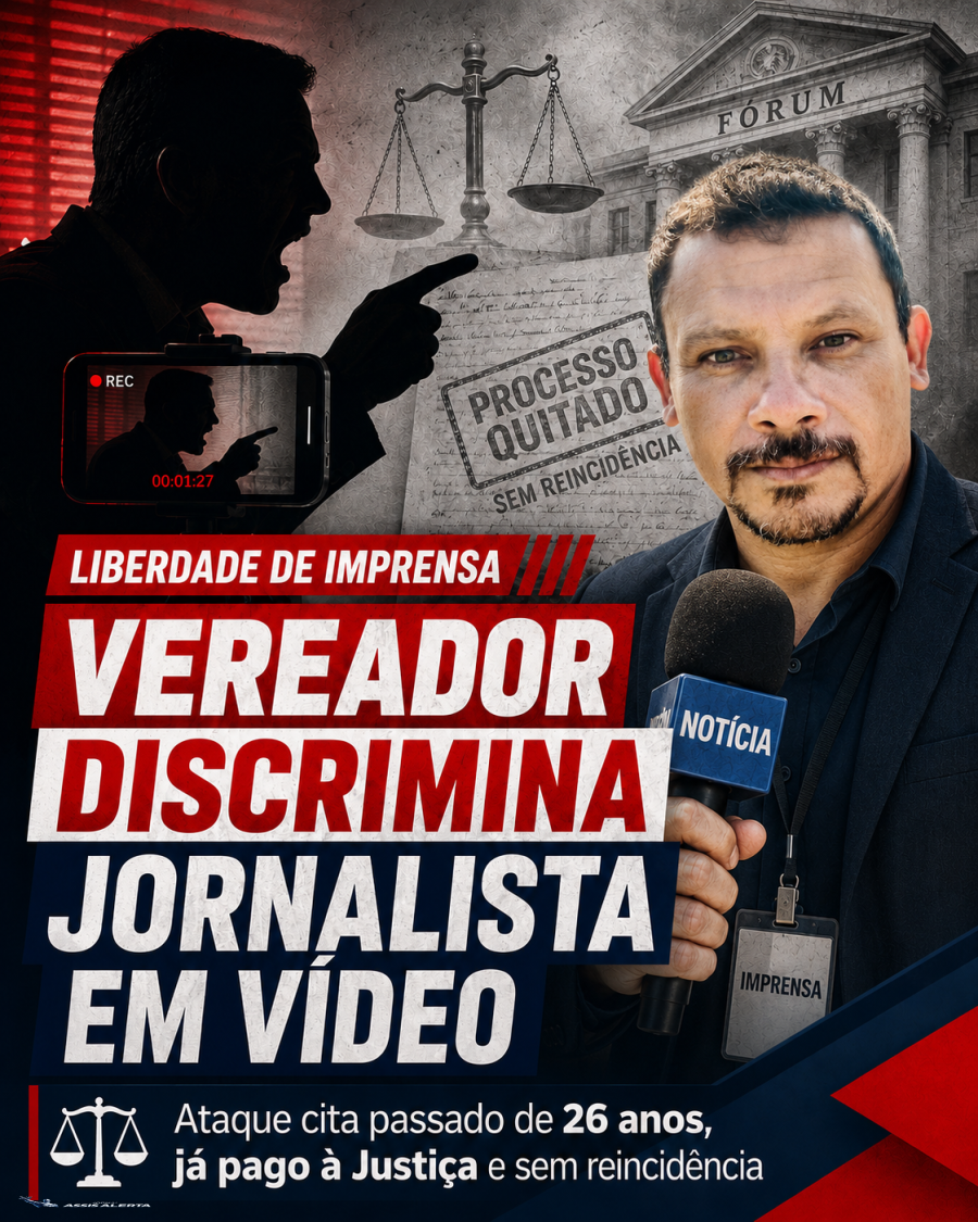 Fernando Sirchia volta a expor passado de jornalista em vídeo e caso levanta suspeita de discriminação